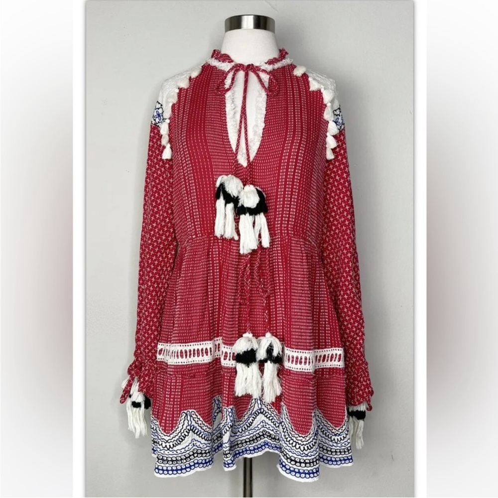 Hemant & Nandita tassel dress size Small - Picture 2 of 4
